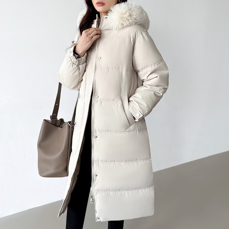 極美品！バーバリー 金ボタン ファー付きロングコート ベルト付き