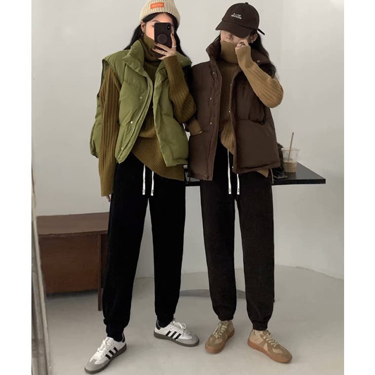 裏起毛 ジョガーパンツ スウェットパンツ[品番：COCW0006238