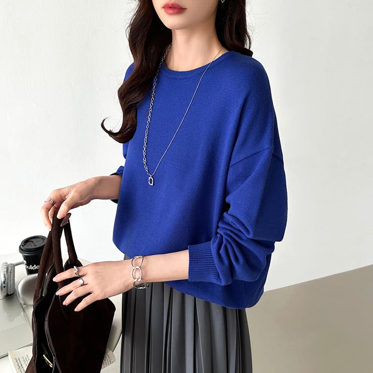 ニット きれいめロングニット ヤク風ハイゲージニット | COCOMOMO | 詳細画像35 