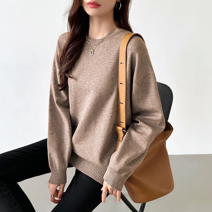 ニット きれいめロングニット ヤク風ハイゲージニット | COCOMOMO | 詳細画像38 