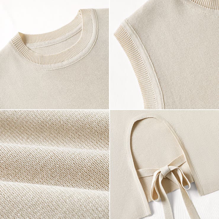 ベスト付きワンピース プリーツワンピース ロングワンピース | COCOMOMO | 詳細画像81 