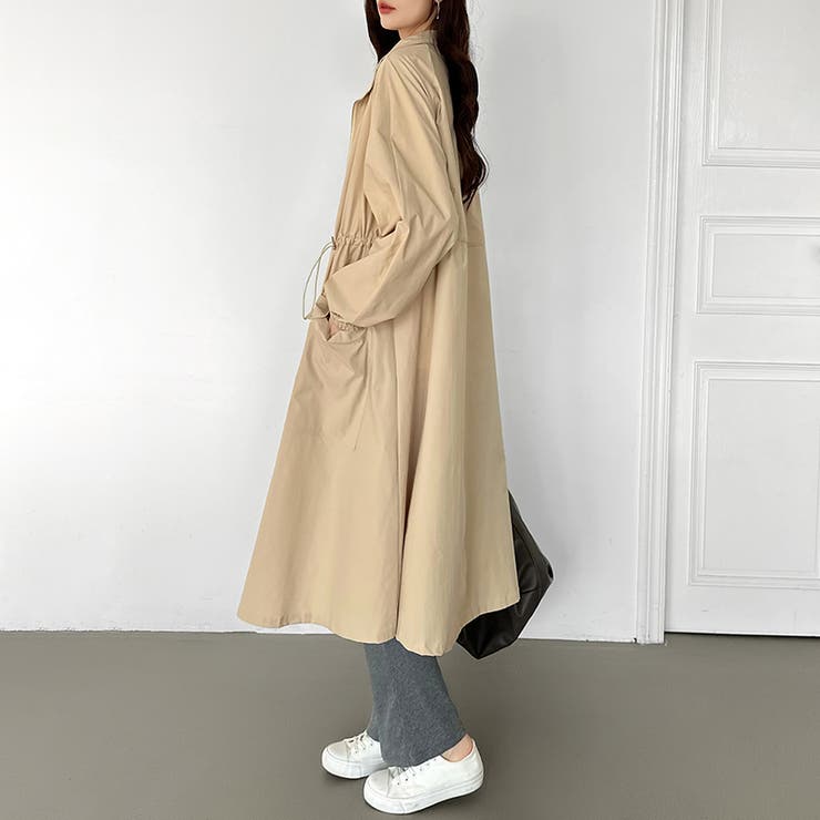 ロングコート アウター スプリングコート[品番：COCW0006276