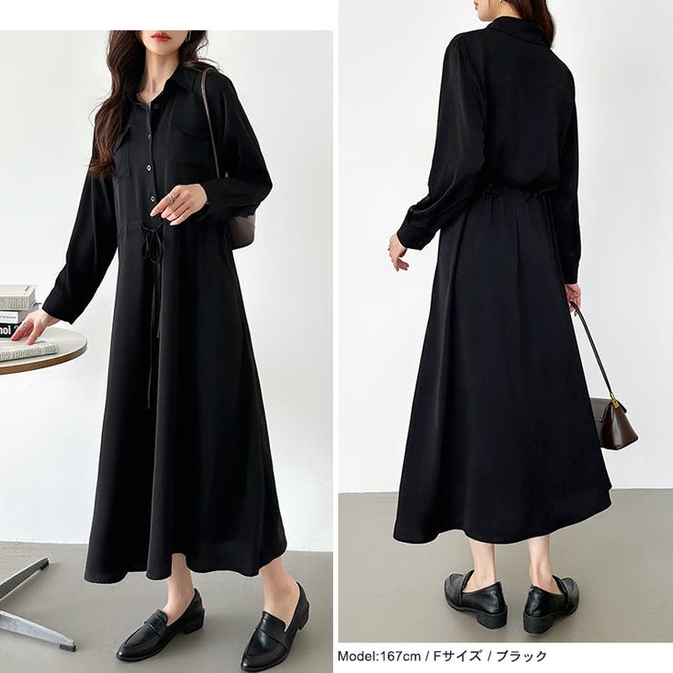 美品 To Black Keiko Kishi ロングフレアシャツワンピース To Black シリーズ | 【公式通販】KEIKO KISHI ケイコキシ