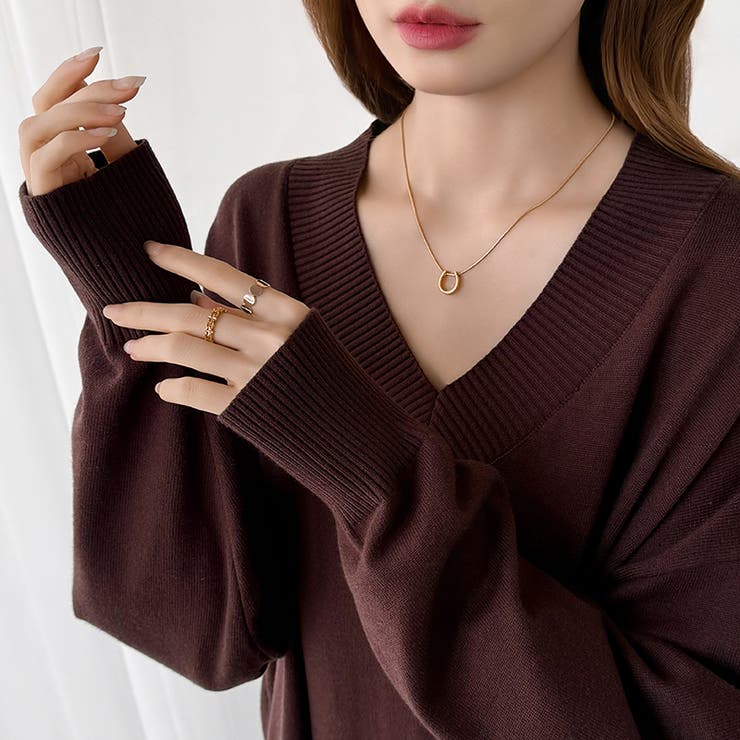 新色登場 Vネックワンピース ロングワンピース | COCOMOMO | 詳細画像58 