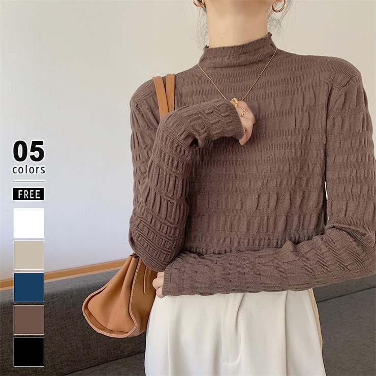 37214 Chamois レディース　ニット　こげ茶色　サイズＭ 37214 Chamois レディースニットこげ茶色サイズM