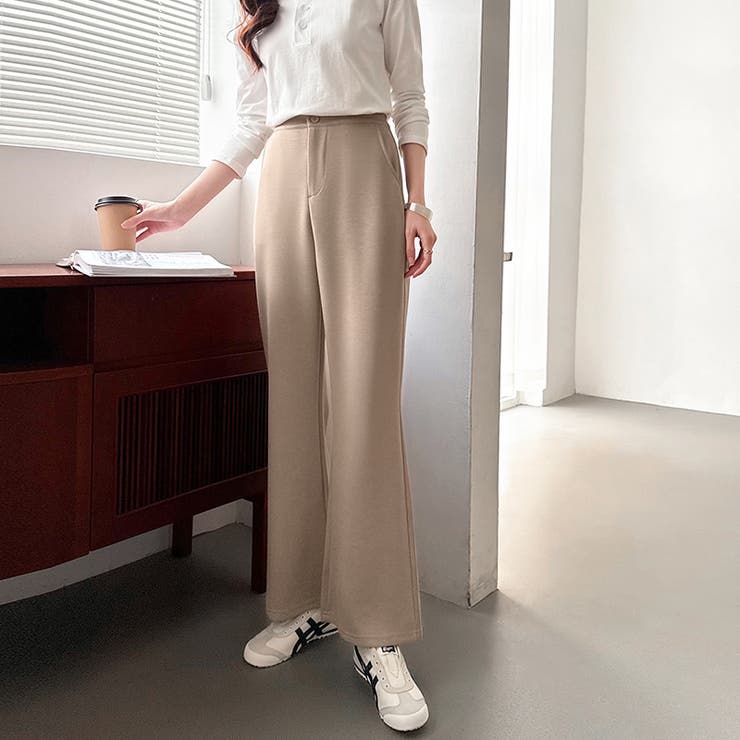 「楽革命」疲れない美フレア フレアパンツ スウェットパンツ | COCOMOMO | 詳細画像28 