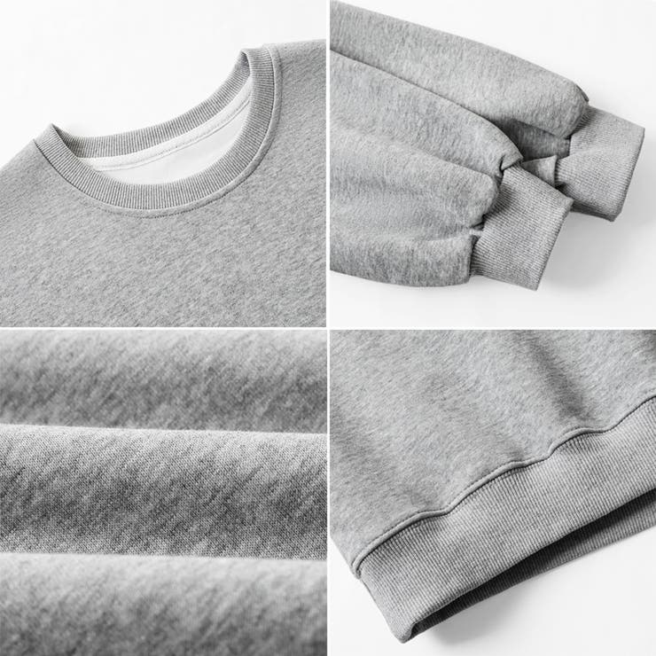 ゆるっとオーバーサイズ スウェット ボリューム袖トレーナー | COCOMOMO | 詳細画像34 