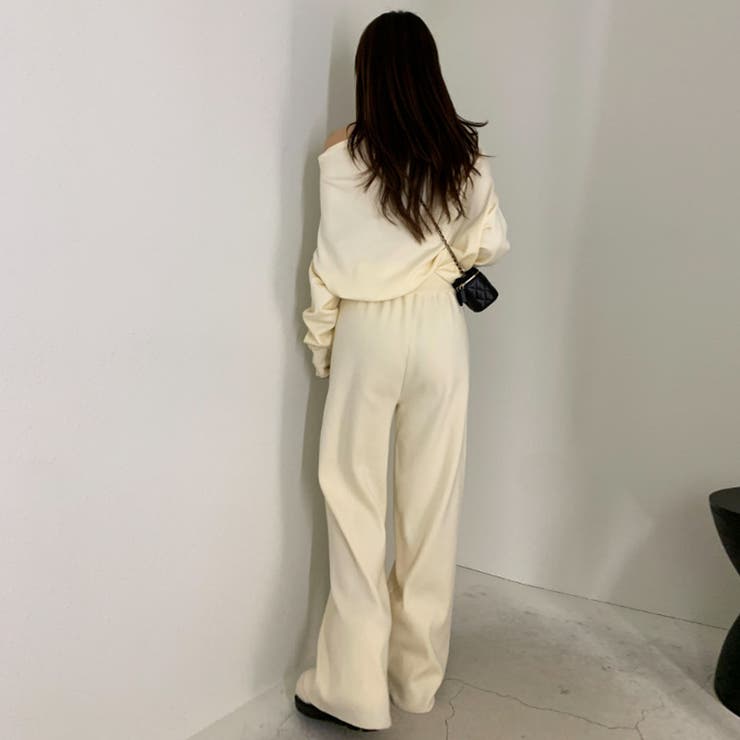 オフショルダー セットアップ ニット | COCOMOMO | 詳細画像17 