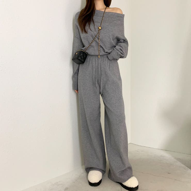 オフショルダー　セットアップ　ハンドメイド 9a6111048155901a0c84f4bb066022