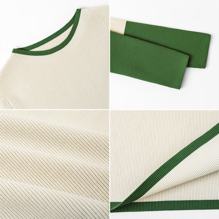 選べる2タイプAラインワンピース ワンピース スポンジニット | COCOMOMO | 詳細画像47