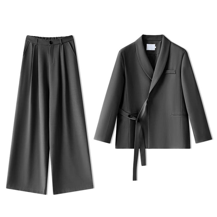 セットアップ パンツスーツ オフィスカジュアル | COCOMOMO | 詳細画像39 