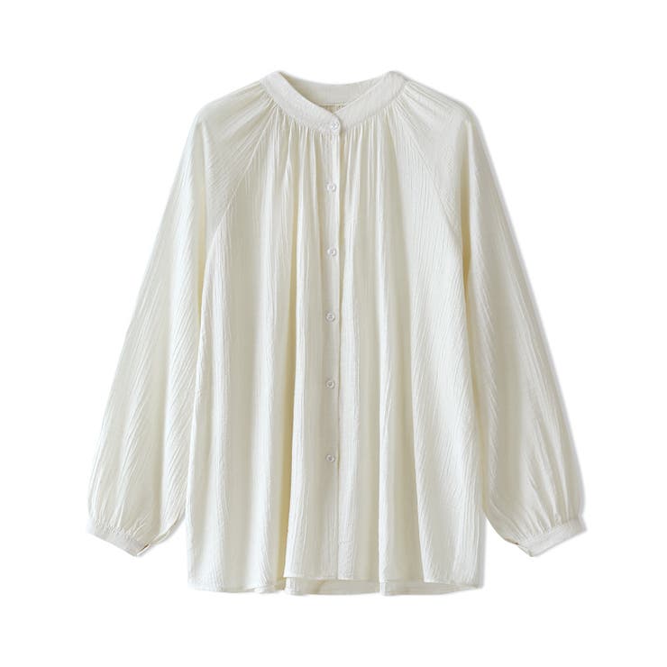 シアーシャツ カラーシャツ シャツブラウス | COCOMOMO | 詳細画像37 