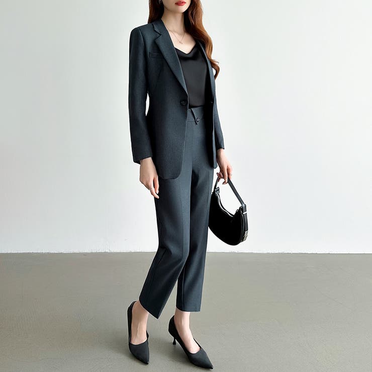 パンツスーツ セットアップ セレモニースーツ | COCOMOMO | 詳細画像4 