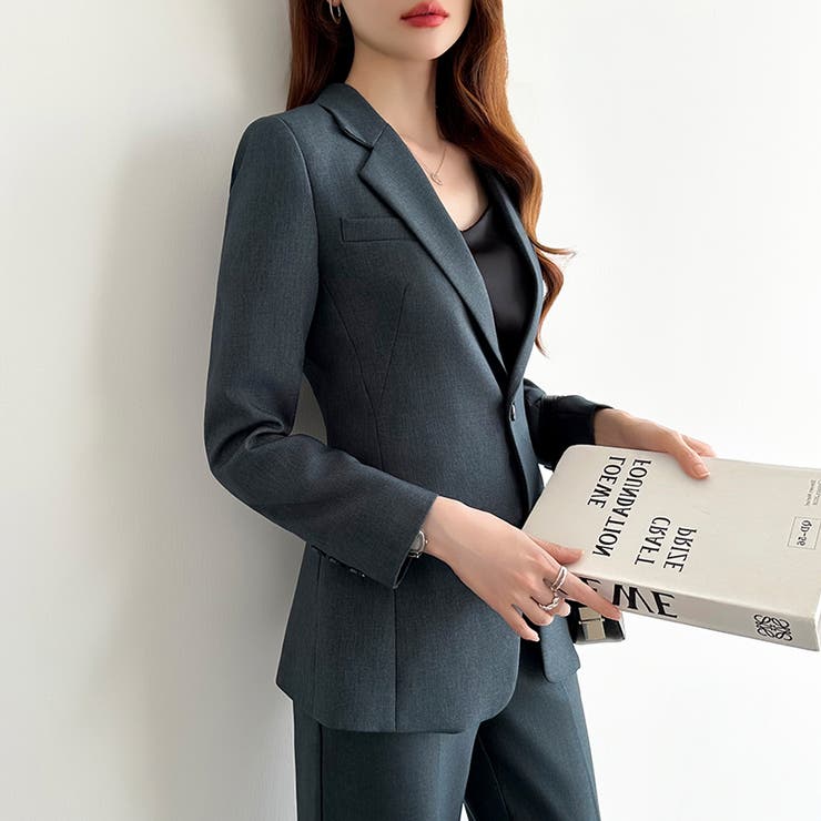 パンツスーツ セットアップ セレモニースーツ | COCOMOMO | 詳細画像9 