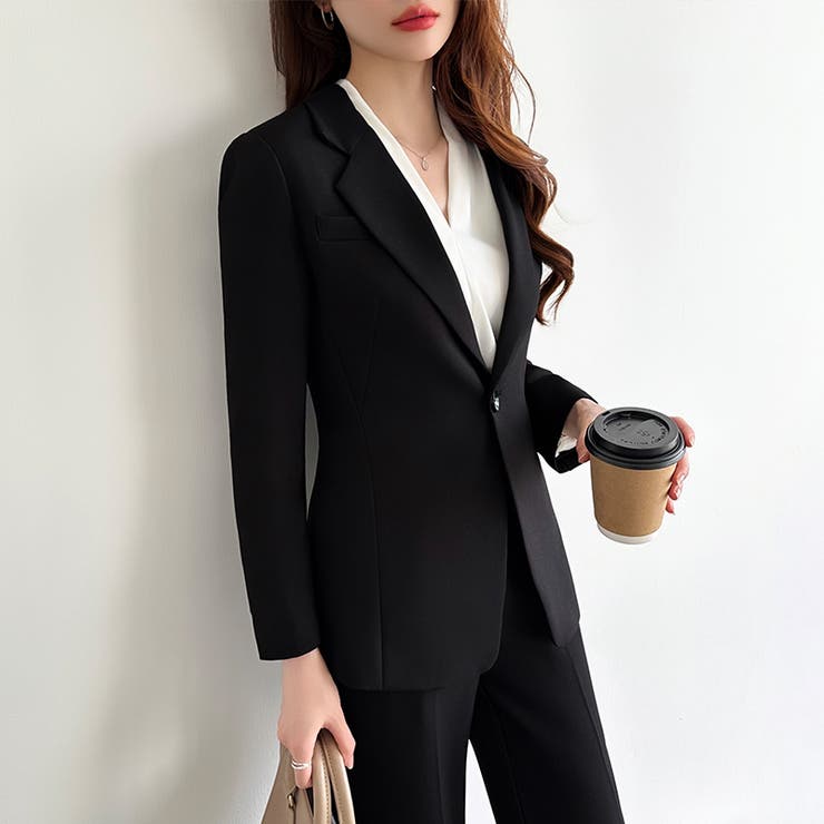 パンツスーツ セットアップ セレモニースーツ | COCOMOMO | 詳細画像18 