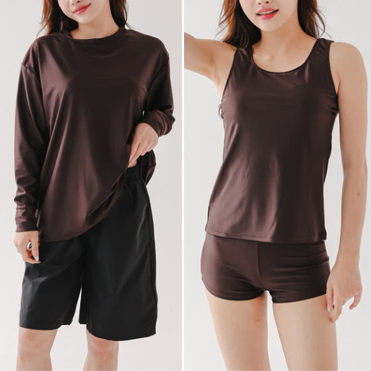 水着4点セット ラッシュガード 体型カバー水着 | COCOMOMO | 詳細画像27 