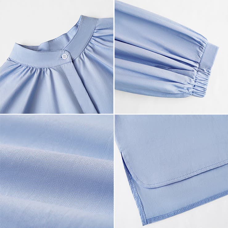 バルーンスリーブブラウス シャツブラウス ボリューム袖 | COCOMOMO | 詳細画像24 