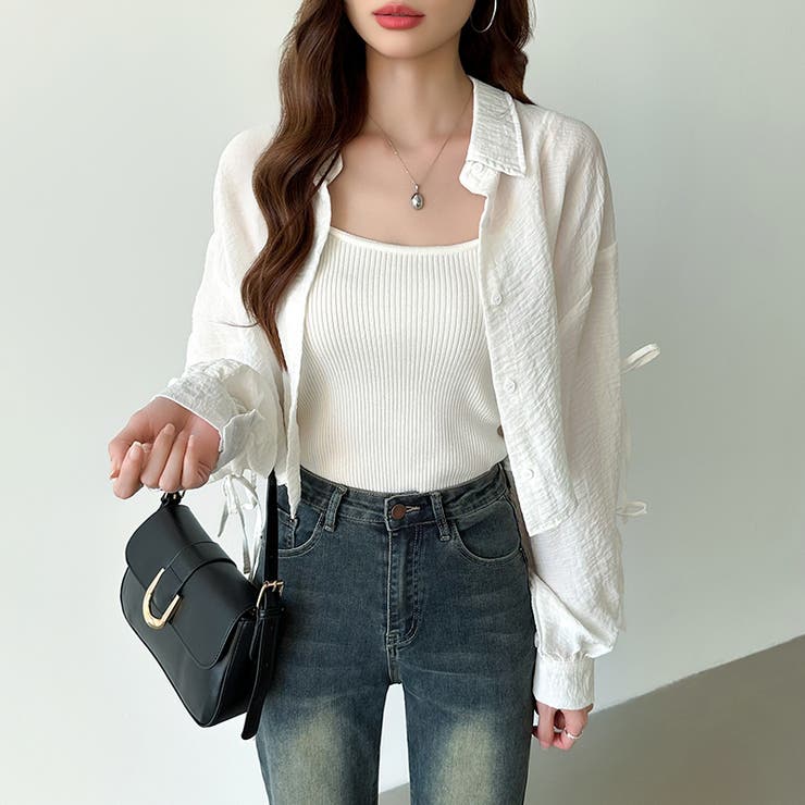 フレアデニムパンツ デニムパンツ フレアパンツ | COCOMOMO | 詳細画像22 