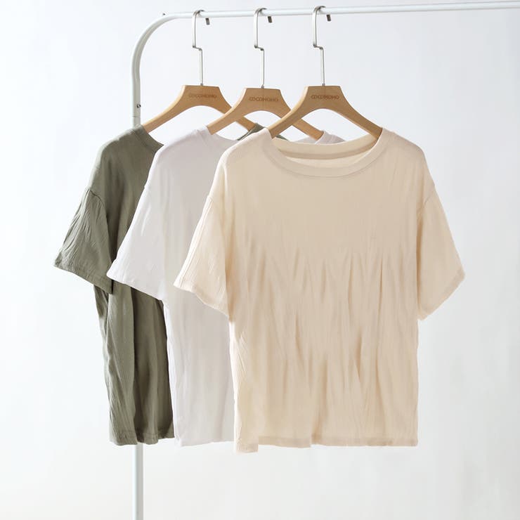 ポコポコプリーツ ニットソー 半袖ニット | COCOMOMO | 詳細画像11 