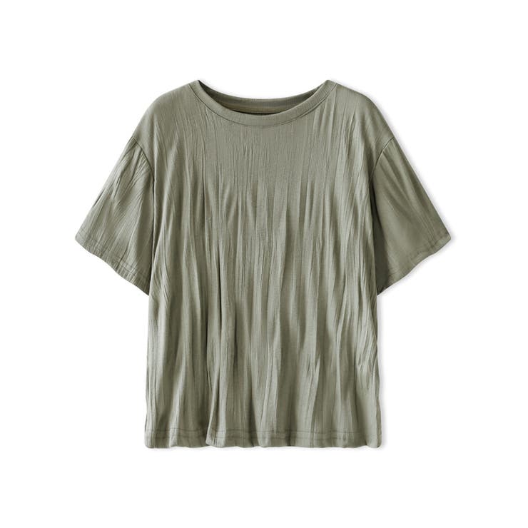 ポコポコプリーツ ニットソー 半袖ニット | COCOMOMO | 詳細画像15 