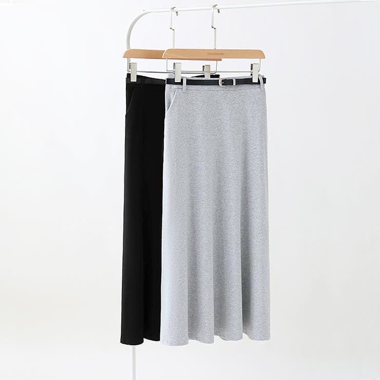 オフショルダー ベルト付きスカート セットアップ夏 | COCOMOMO | 詳細画像21 