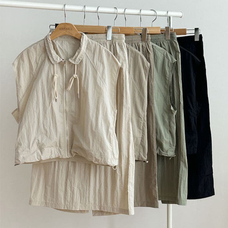 セットアップ ドロストベスト ロングスカート | COCOMOMO | 詳細画像13 