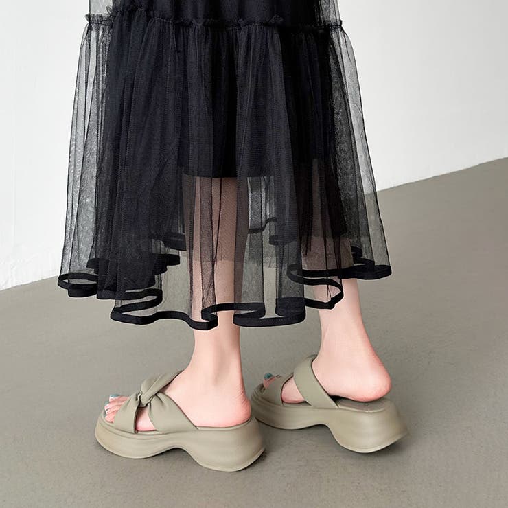 クロスベルトサンダル 厚底サンダル サンダル | COCOMOMO | 詳細画像20 