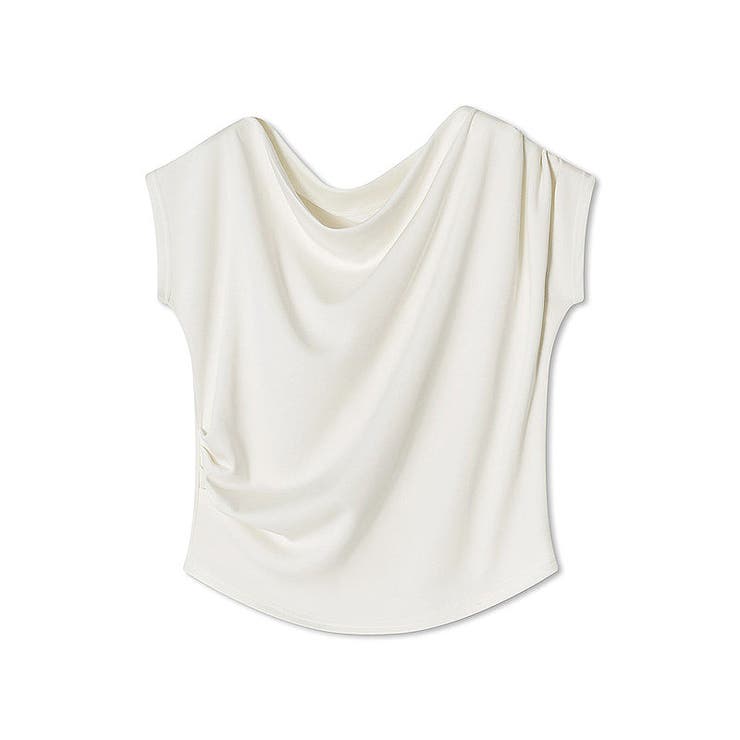 オフショル 半袖カットソー ボートネック | COCOMOMO | 詳細画像43 