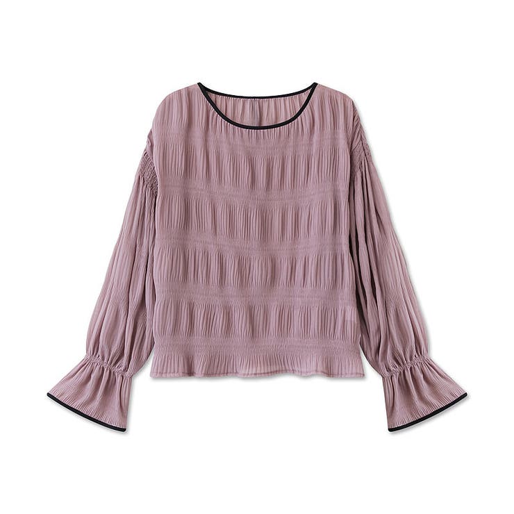 シアーブラウス キャンディスリーブ シャーリングブラウス | COCOMOMO | 詳細画像37 