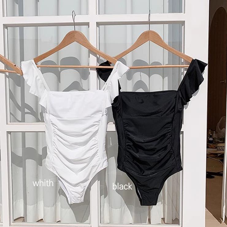 バックオープン フリル水着 モノキニ | COCOMOMO | 詳細画像23 