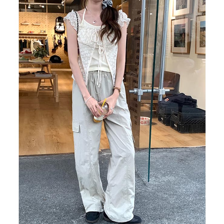 2点セット フロントリボントップス キャミソール | COCOMOMO | 詳細画像14 