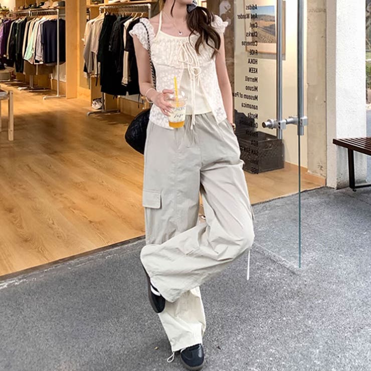 2点セット フロントリボントップス キャミソール | COCOMOMO | 詳細画像15 