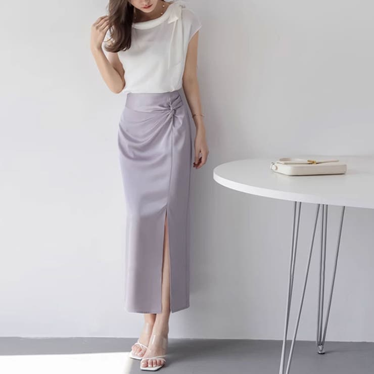 ショルダーリボンブラウス ブラウス オフィス | COCOMOMO | 詳細画像7 