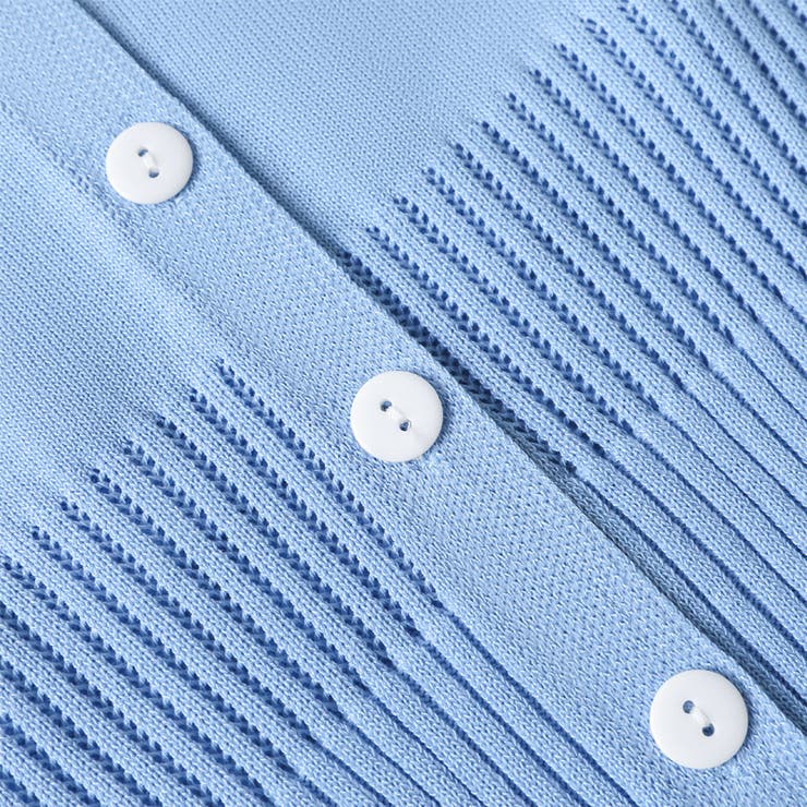 透かし編み ポロニット サマーニット | COCOMOMO | 詳細画像21 