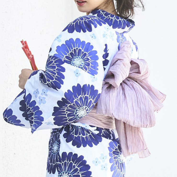京都特選ゆかた 浴衣 セット[品番：COCW0005483]｜COCOMOMO