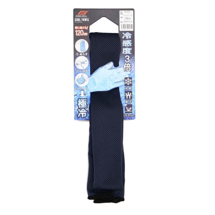 ブラック | 水で冷感!COOLタオル | GLADIATOR【WOMEN】