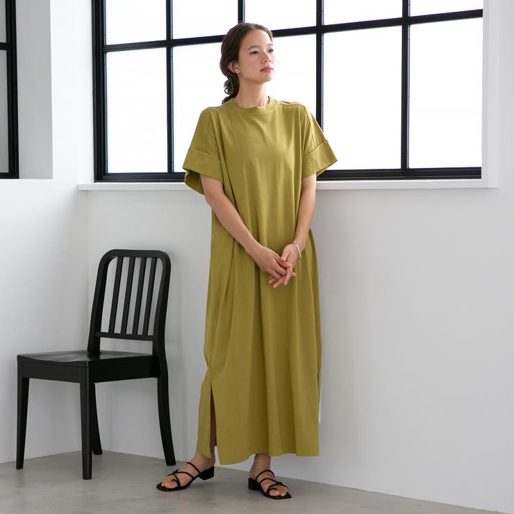 Feeling Made クイックドライ天竺 フレンチスリーブ ワンピース 品番 Coew Coen Women コーエン のレディースファッション通販 Shoplist ショップリスト