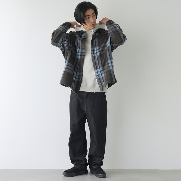 【WEB限定】POLO BCS（ポロ ビーシーエス）シャギーチェックシャツ（MD | coen【men】 | 詳細画像2 
