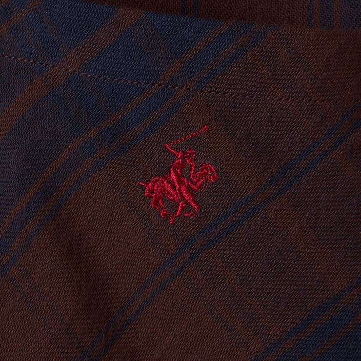 【WEB限定】POLO BCS（ポロ ビーシーエス）ガーゼチェックシャツパーカー | coen【men】 | 詳細画像21 