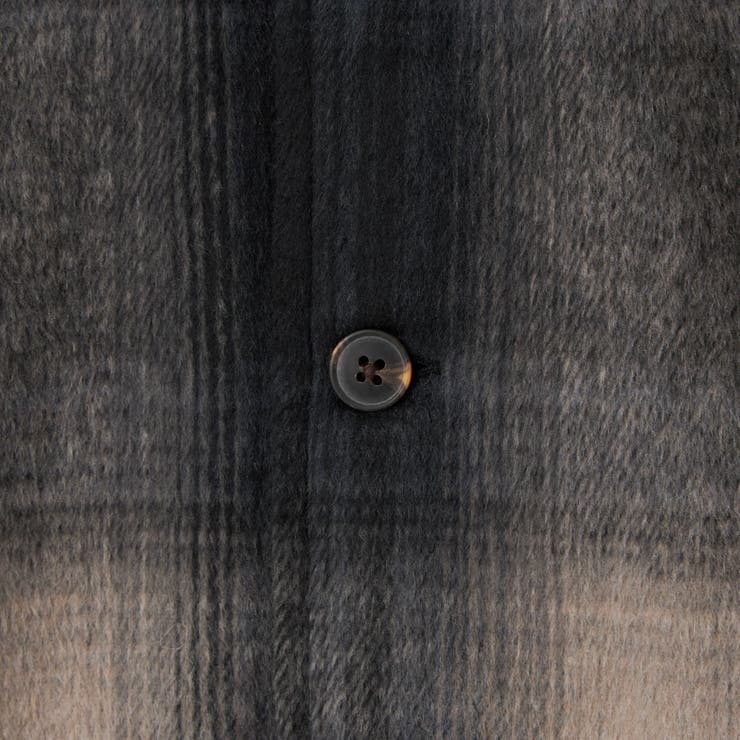 【WEB限定】POLO BCS 起毛シャギーチェックCPOシャツ（BLACK） | coen【men】 | 詳細画像10 