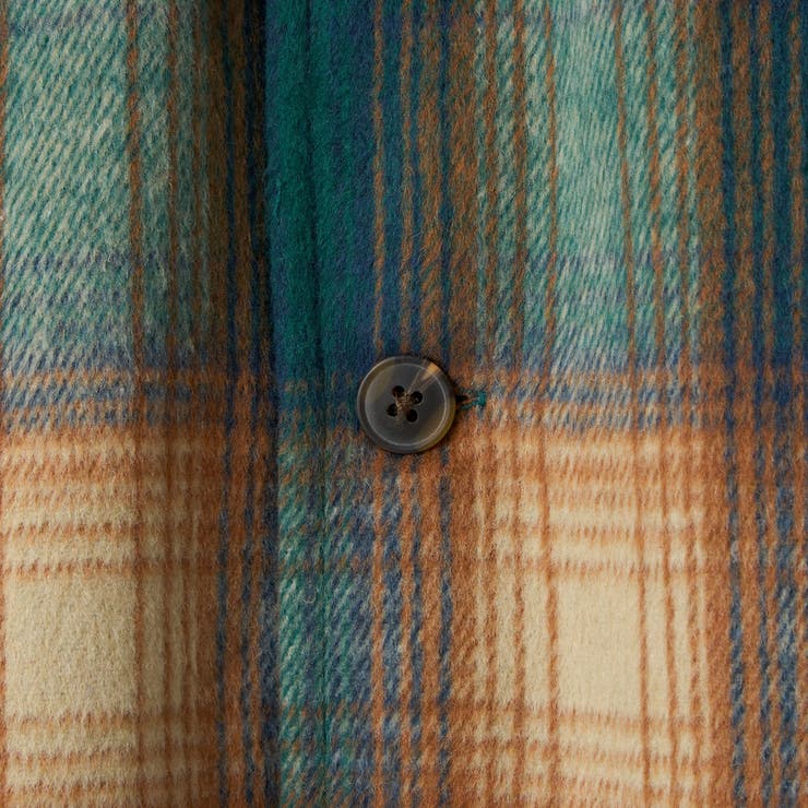 【WEB限定】POLO BCS 起毛シャギーチェックCPOシャツ（KELLY） | coen【men】 | 詳細画像17 