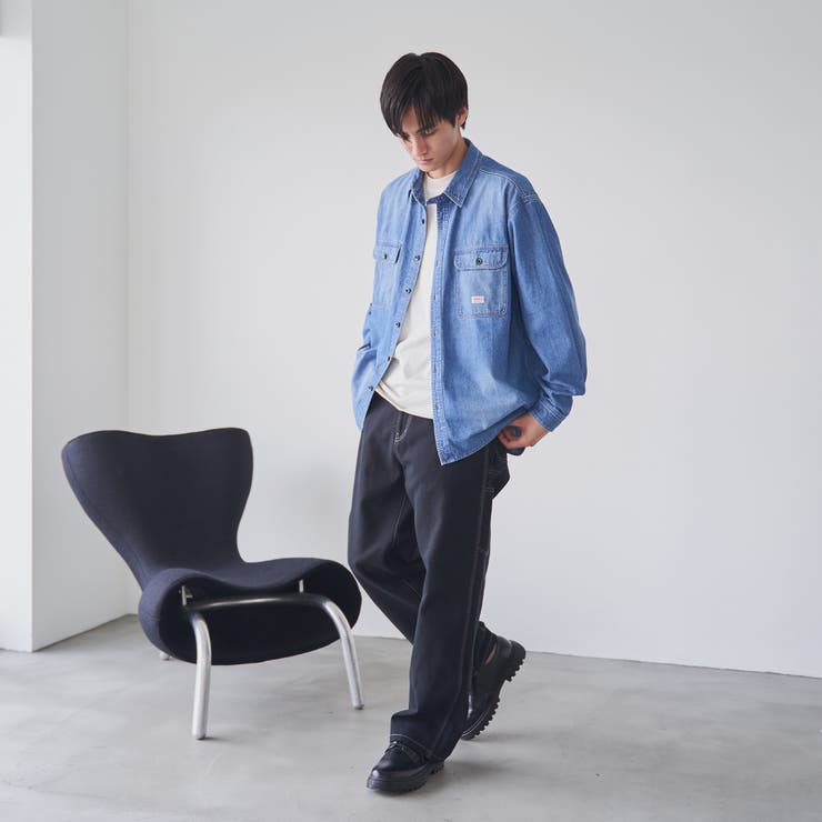 SMITH’S（スミス）別注ライトデニムシャツ | coen【men】 | 詳細画像11 