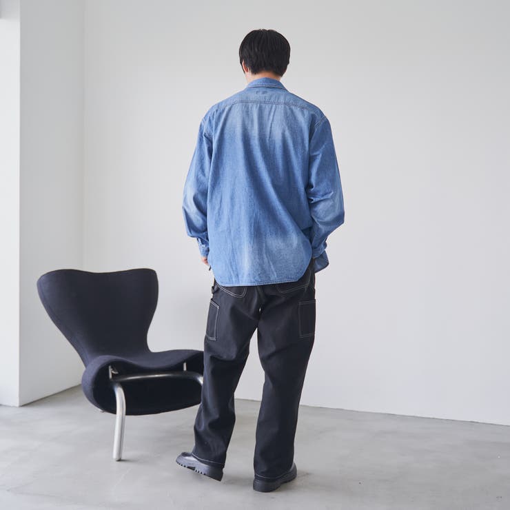 SMITH’S（スミス）別注ライトデニムシャツ | coen【men】 | 詳細画像13 