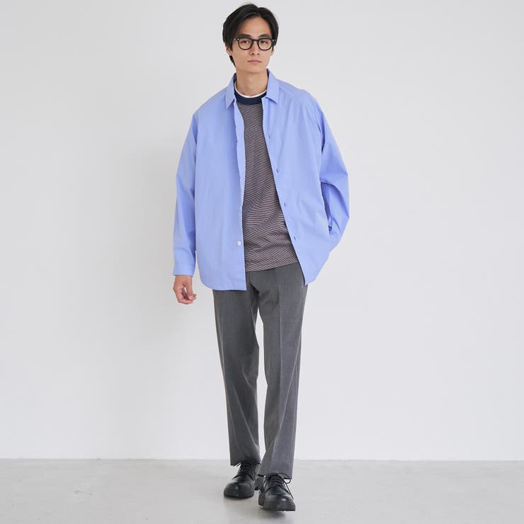 楽はおりシャツ【ストレッチ、吸水速乾、防シワ】 | coen【men】 | 詳細画像12 