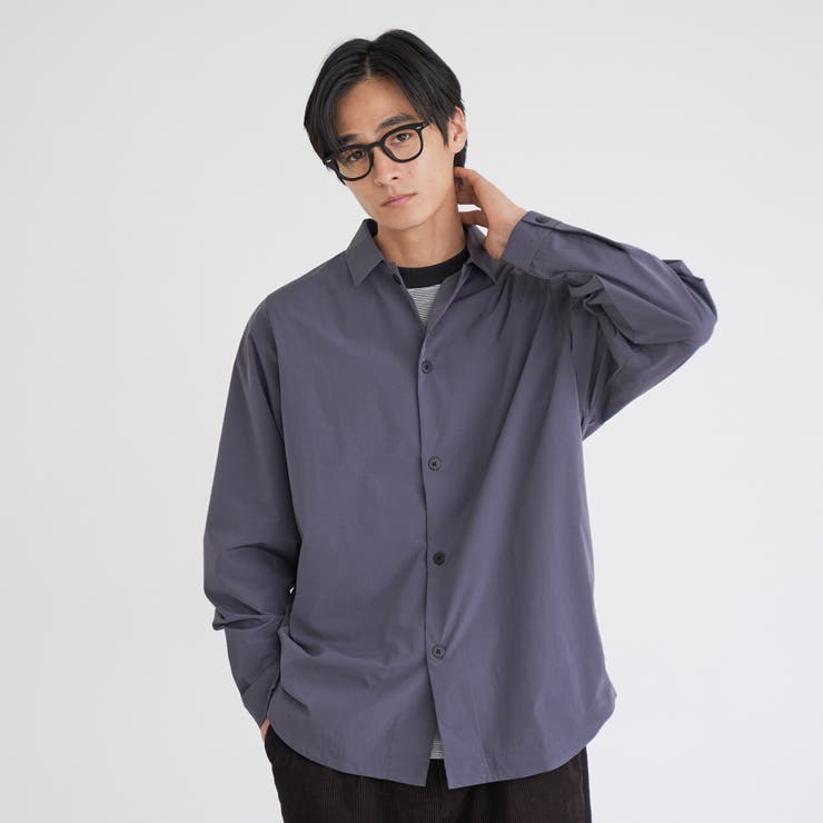 楽はおりシャツ【ストレッチ、吸水速乾、防シワ】 | coen【men】 | 詳細画像2 