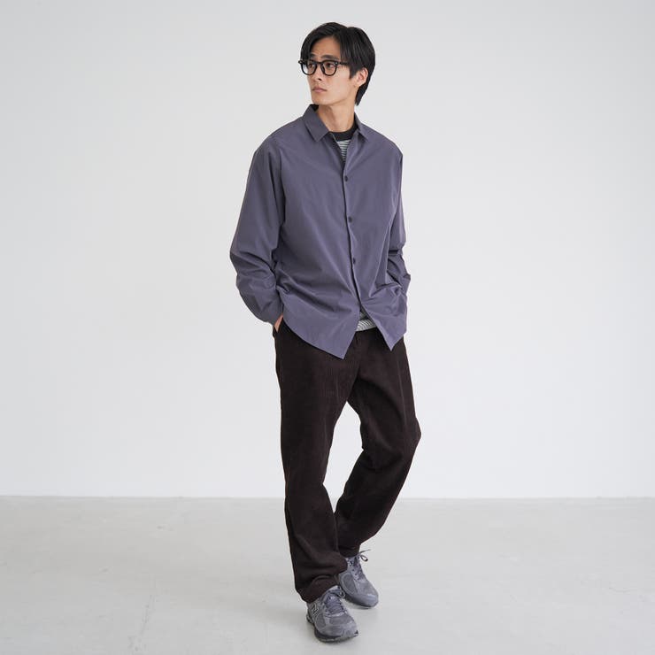 楽はおりシャツ【ストレッチ、吸水速乾、防シワ】 | coen【men】 | 詳細画像5 