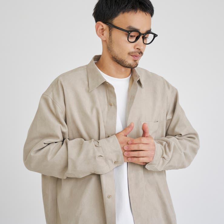 スウェードライクシャツ | coen【men】 | 詳細画像10 