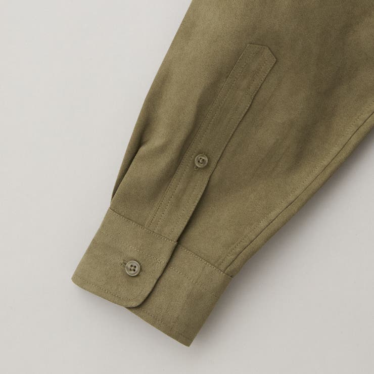 スウェードライクシャツ | coen【men】 | 詳細画像15 