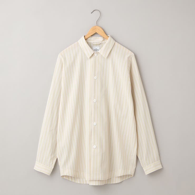 楽はおり柄アソートシャツ【ストレッチ、防シワ】 | coen【men】 | 詳細画像28 