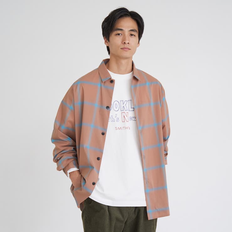 楽はおり柄アソートシャツ【ストレッチ、防シワ】 | coen【men】 | 詳細画像8 